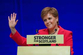 Nicola Sturgeon has given an update on the SNP’s plans for the proposed 2023 independence referendum. (Credit: PA)