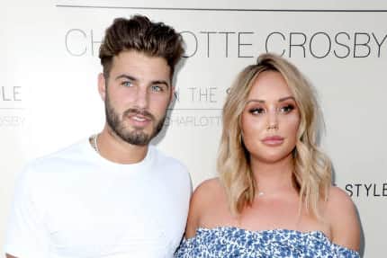 Michaela’s brother Joshua Ritchie appeared on Love Island and previously dated Charlotte Crosby (Pic:Getty)