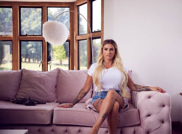 Katie Price explores Post Traumatic Stress Disorder (PTSD) in a new Channel 4 documentary which aired on Mental Health Awareness Day (10 October). Pic: Channel 4.