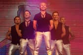 Boyzone perform on stage at the 02 Arena on May 30, 2008 in London, England.  (Photo by Getty Images)