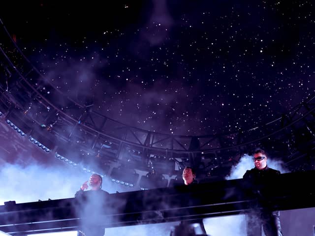 Swedish House Mafia perform on the Coachella stage in 2022 (Pic: Getty Images for Coachella)