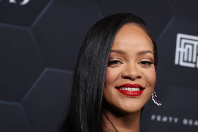Rihanna will headline the Bowl Halftime Show at Super Bowl LVII. (Photo by Mike Coppola/Getty Images)