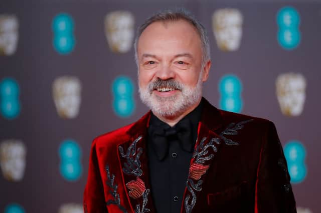 Graham Norton said John Cleese was not being cancelled, but rather was being held accountable (image: AFP/Getty Images)