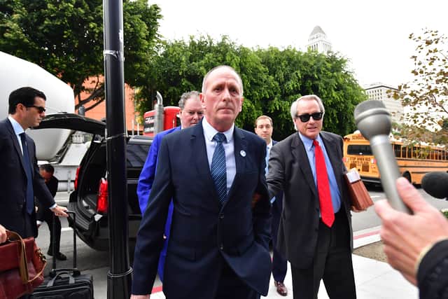 Vernon Unsworth attends court for his defamation trial against Musk in 2019