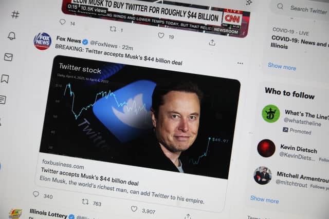 Musk offered to buy Twitter for $44 billion