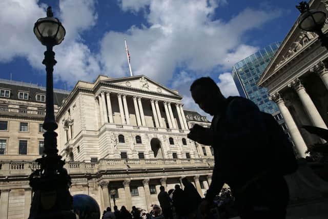 The Bank of England has been buying up bonds since 28 September to prop up markets (image: AFP/Getty Images)