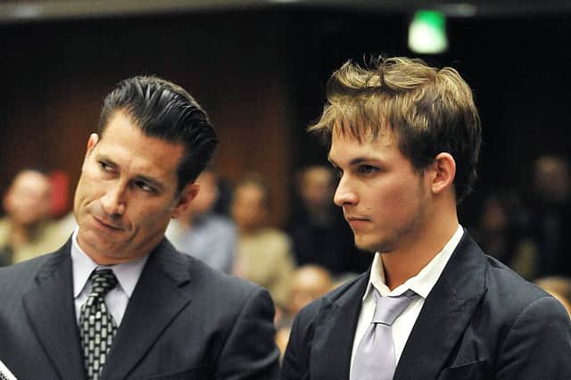 Nick Prugo on trial for The bling Ring robberies  (Getty Images) 