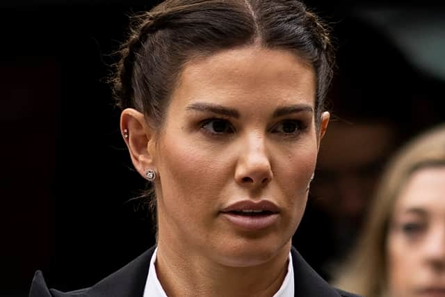 Rebekah Vardy lost the High Court case to Coleen Rooney. (Image: Dan Kitwood/Getty)