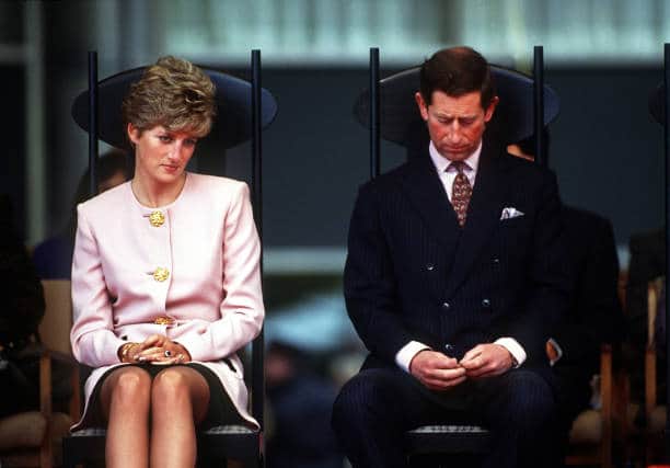 Charles and Diana separated in 1992 and divorced in 1996 (pic:getty)