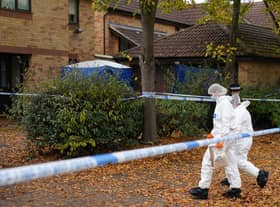 Human remains were found at a propety in Loxbeare Drive, Milton Keynes, in the search for Leah Croucher (Photo: PA)
