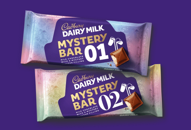 Cadbury have finally revealed the flavours of the two mystery bars (Photo: Cadbury)