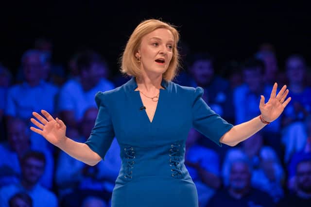 Prime Minister Liz Truss is facing slumping approval ratings in the polls. (Credit: Getty Images)
