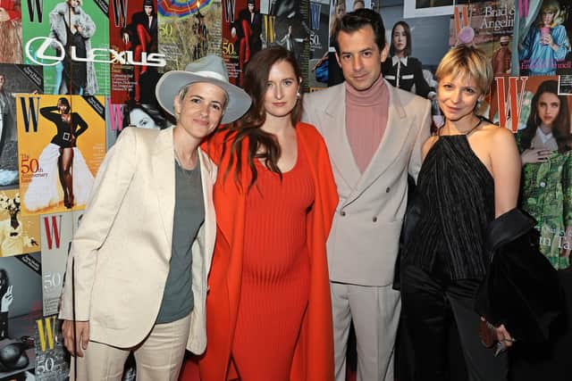 (L-R) Samantha Ronson, Grace Gummer, Mark Ronson and Annabelle Dexter-Jones attend W Magazine 50th Anniversary presented By Lexus at Shun Lee on October 12, 2022 in New York City. (Photo by Dimitrios Kambouris/Getty Images for W Magazine)