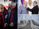 The Kyiv attacks, the appointment of Sergei Surovikin as Russia’s war commander and the attack on Kerch Bridge has all made major impact in the war in the past week. (Credit: Getty Images)