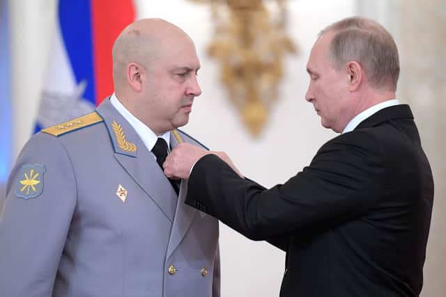 Putin has appointed Sergei Surovikin as Russia’s new war commander. (Credit: Getty Images)