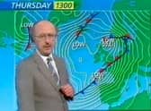 Michael Fish is remembered for downplaying fears of a hurricane - but he was talking about a different storm system (Photo: BBC/Wikimedia Commons)
