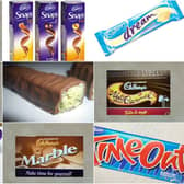 How many of these extinct chocolate bars and products do you remember?