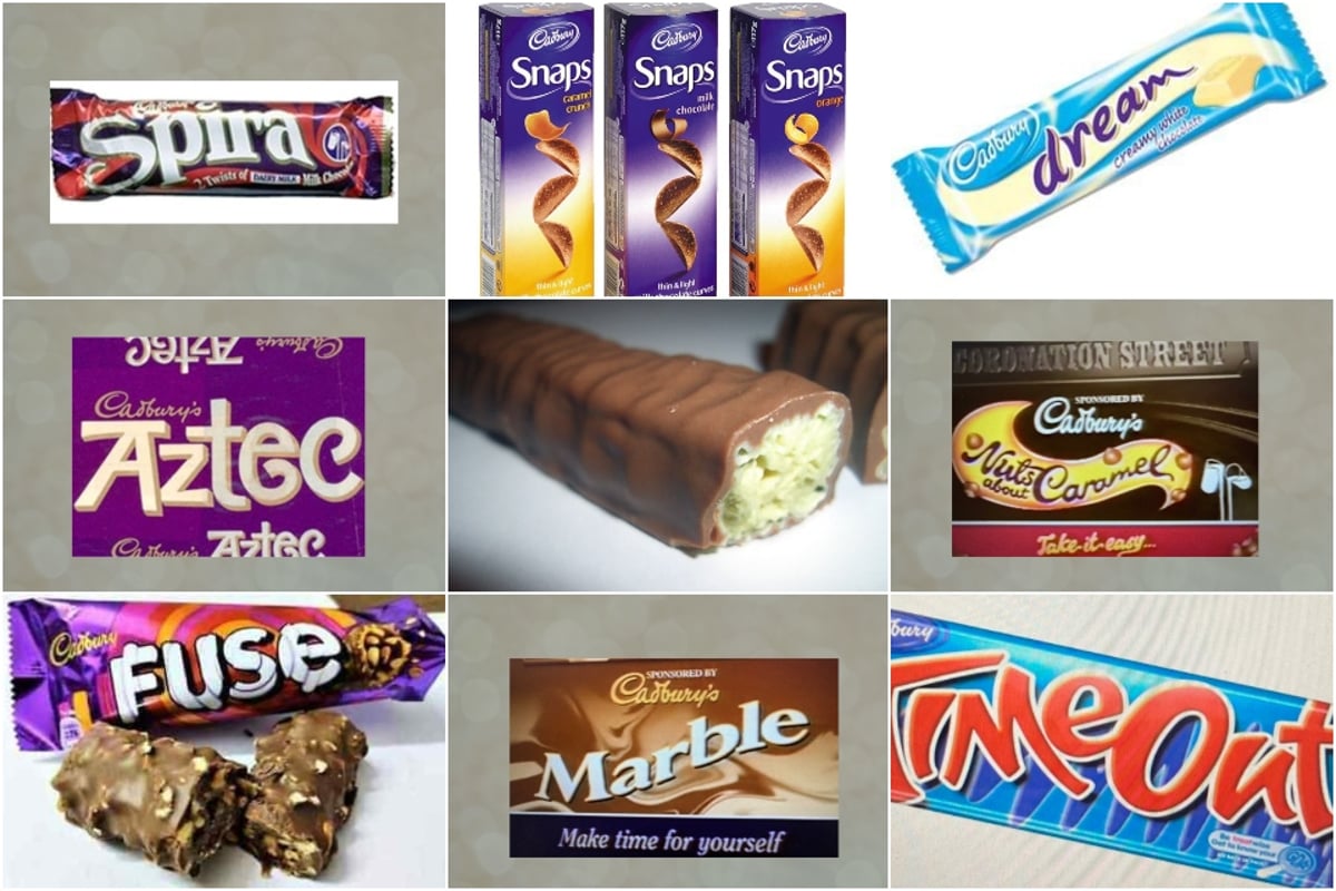 11 Camilan Cokelat Cadbury yang Telah Kami Hilangkan Selama Bertahun-tahun
