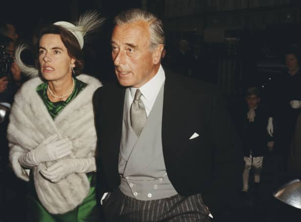 <p>Lord Mountbatten attending the wedding of the Marquess of Hamilton to Alexandra Anastasia ‘Sacha’ Phillips in London in1966 (Photo: Fox Photos/Hulton Archive/Getty Images)</p>