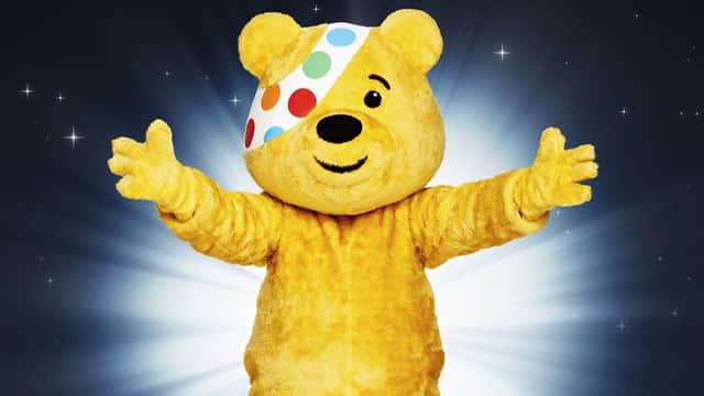 Pudsey Bear is the face of BBC’s Children in Need.