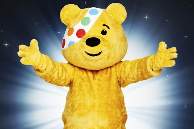 Pudsey Bear is the face of BBC’s Children in Need.