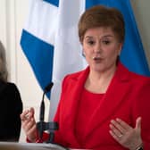 SNP leader and Scottish First Minister Nicola Sturgeon has unveiled a new paper detailing the economic plan for an independent Scotland. (Credit: Getty Images)
