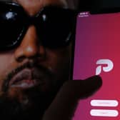 Kanye ‘Ye’ West has agreed in principal to buy right-wing social media site Parler. (Credit: Getty Images)