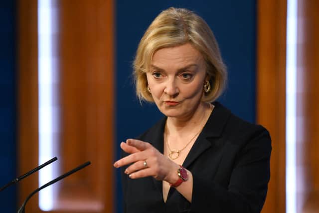 Liz Truss will face questions after being forced to U-turn on her entire economic strategy (Photo: Getty Images)