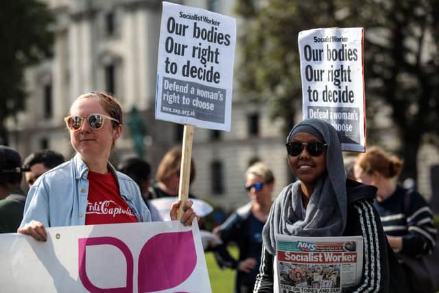 MPs have voted in favour of introducing buffer zones outside abortion clinics. (Getty Images)