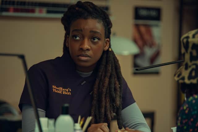 Little Simz joined the series in season three as Shelley (Photo: Netflix)