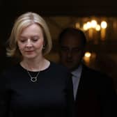 Liz Truss’ senior adviser Jason Stein has been suspended after an “unacceptable” briefing was given to the press about Sajid Javid. (Credit: Getty Images