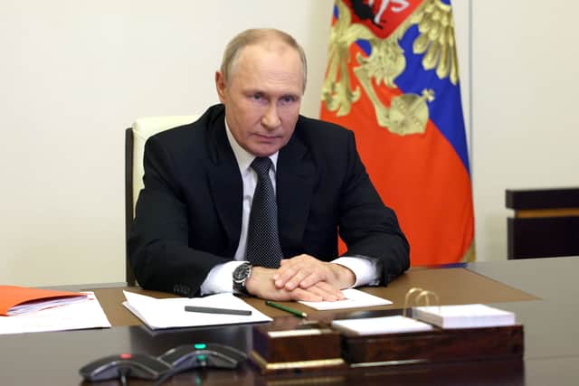 Vladimir Putin has declared martial law in the four recently annexed regions of Ukraine. (Credit: Getty Images)