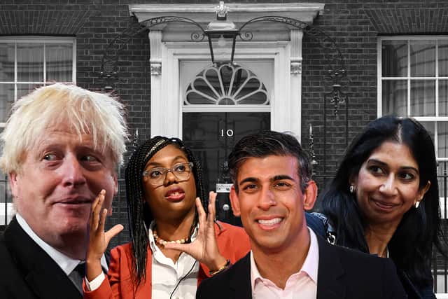 Possible contenders to replace Liz Truss as Prime Minister. 