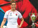 Sarah Hunter will hope to lift Rugby World Cup trophy with England in November