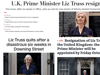 Liz Truss resignation: how has world media reacted to PM’s early exit - news outlets reaction