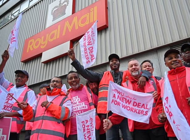 <p>Thousands of Royal Mail staff will go on strike again over the coming weeks (Photo: Getty Images)</p>