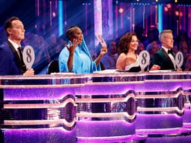 Strictly judges Craig Revel Horwood, Motsi Mabuse, Shirley Ballas and Anton Du Beke (Pic: BBC/Guy Levy)