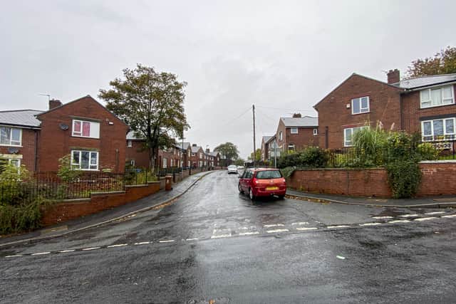 A man has been arrested and two women are in hospital after a dog attack on Saturday. It happened on Shakespeare Road in Oldham, Greater Manchester. Picture: SWNS
