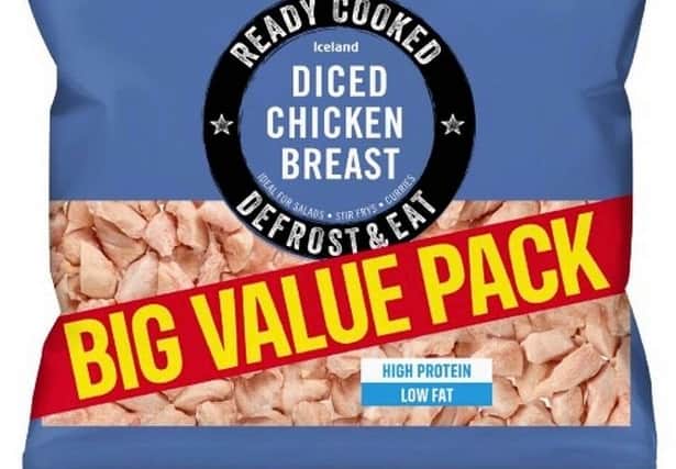 The Iceland Ready Cooked Diced Chicken Breast is urgently being pulled off the shelves 
