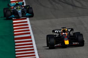 Max Verstappen passed Lewis Hamilton in the latter stages at the 2022 Circuit of the Americas to claim his 13th win of the season and to win the constructor’s championship for Red Bull Racing