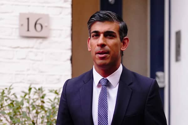 Rishi Sunak will make his first address to Conservative MPs after being chosen as the new party leader and Prime Minister (Credit: PA)
