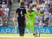 Pakistan’s Shoaib Akhtar is the world’s fastest bowler 