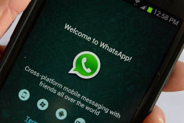 Thousands of WhatsApp users have reported issues with the app (Photo by STAN HONDA/AFP via Getty Images)