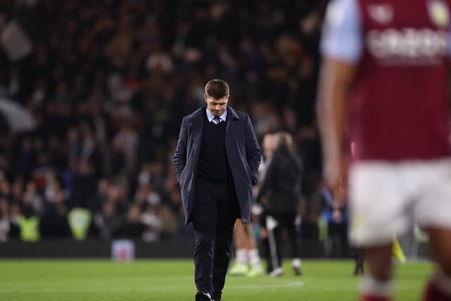 Steven Gerrard was sacked as Aston Villa manager after a poor start to the season (Getty Images)