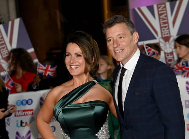 <p>Susannah Reid and Ben Shepherd attend the Daily Mirror Pride of Britain Awards 2022 (Getty Images)</p>