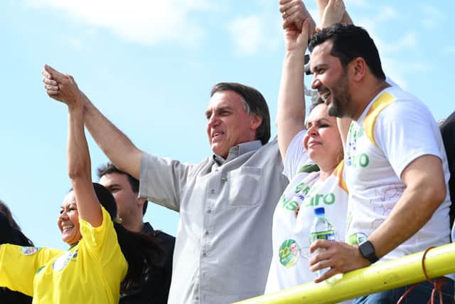 Brazilian President Jair Bolsonaro is seeking re-election as he faces a run-off vote against his competitor, Lula. (Credit: Getty Images)