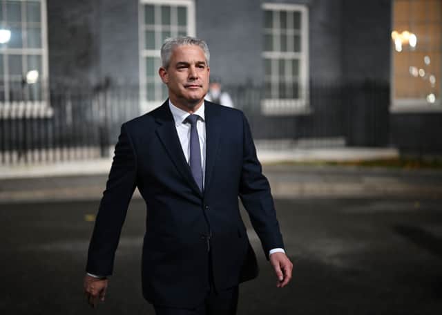 Secretary of State for Health, Steve Barclay MP, leaves Number 10 Downing Street. Credit: Getty Images