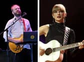 Fans were ecstatic to see star guest Taylor Swift join American band Bon Iver live on stage in London (Getty Images)