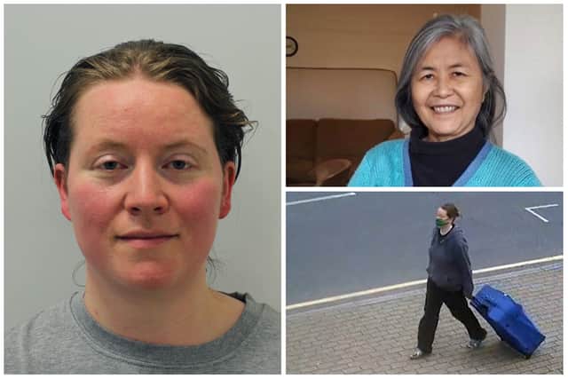 Jemma Mitchell has been found guilty of murdering Mee Kuen Chong and dumping her headless body in woods 200 miles away.