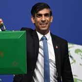 Rishi Sunak at COP26 in Glasgow in 2021 when he was Chancellor (AFP via Getty Images)